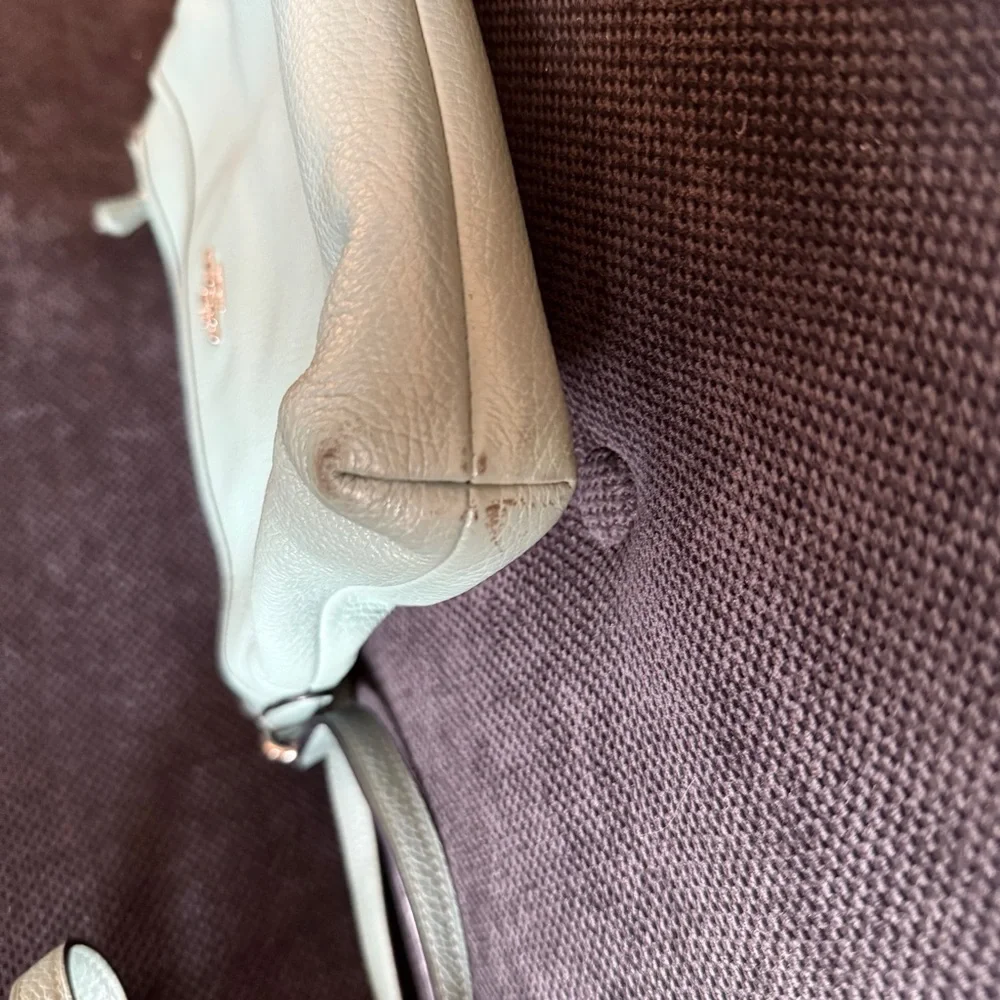 Coach Crossbody/Shoulder Bag with Pebbled Leather.
